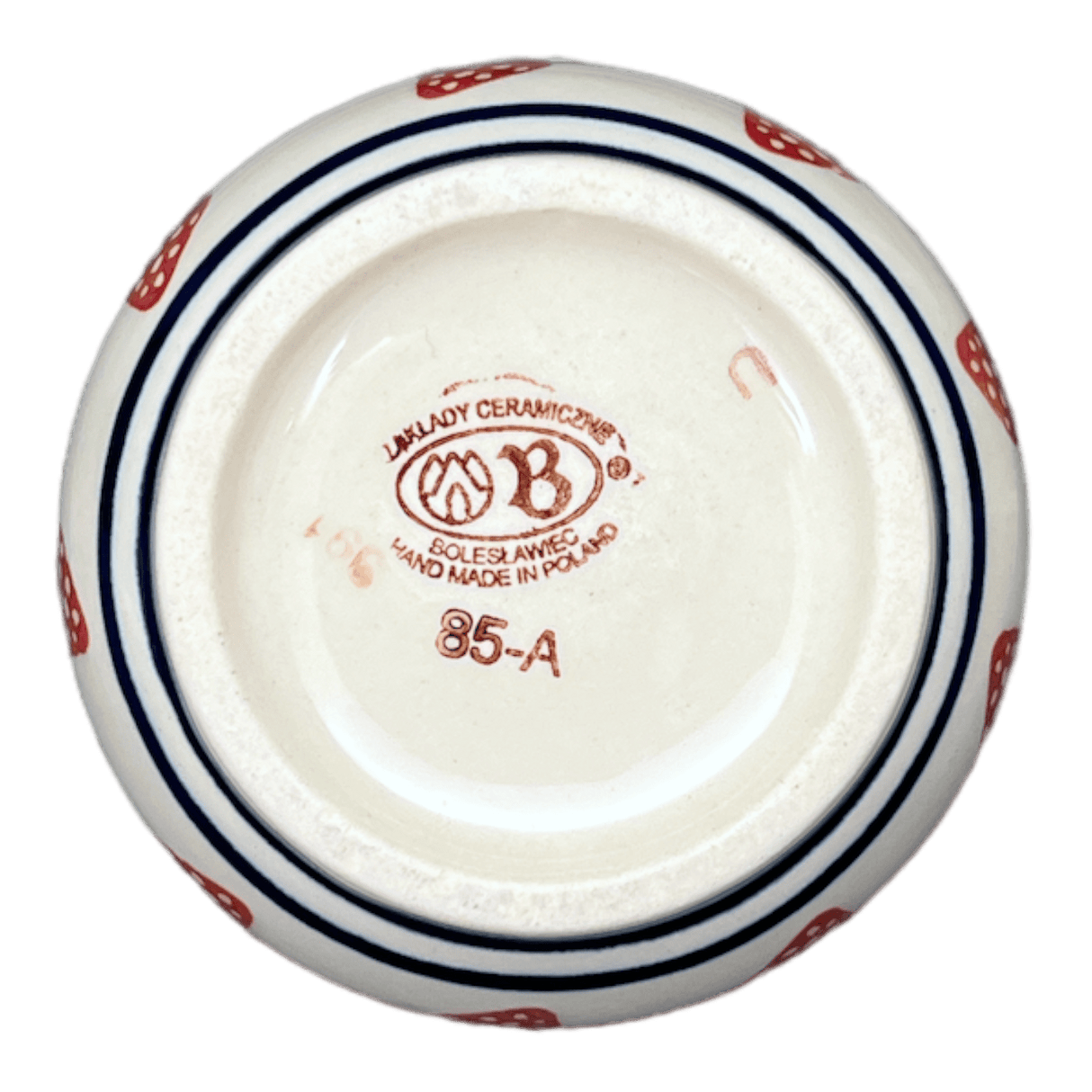 Bowl, Round, Bubble, Sugar Bowl, Small, 3.5" in "Strawberry Dot" by Zaklady | Y729-A310A