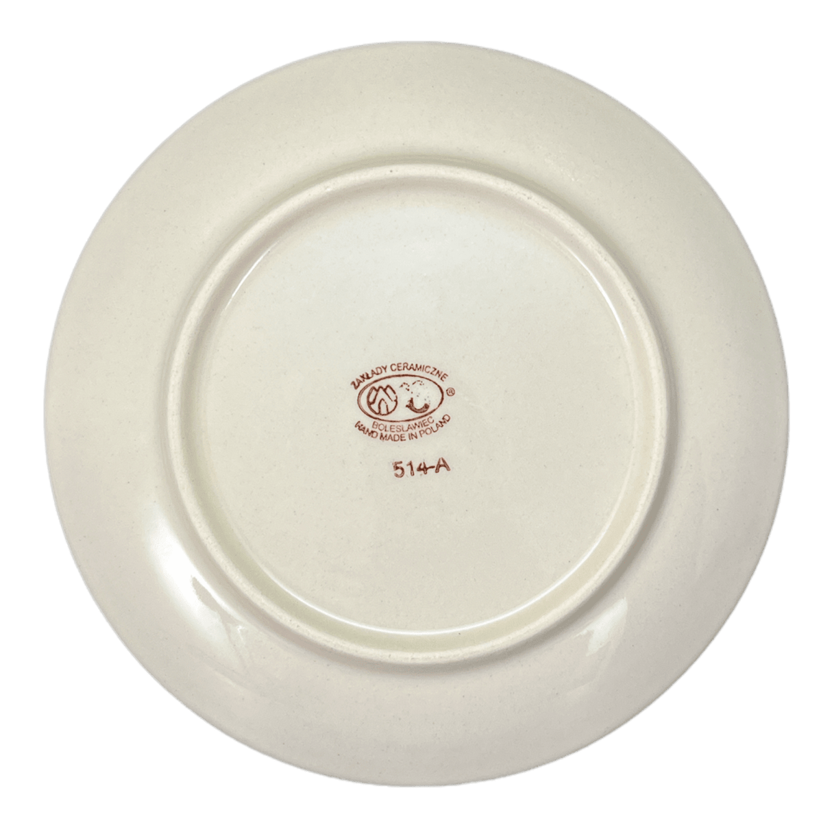 Plate, Round, Dessert, 7.75" in "Blue Floral Vines" by Zaklady | Y814-D1210A