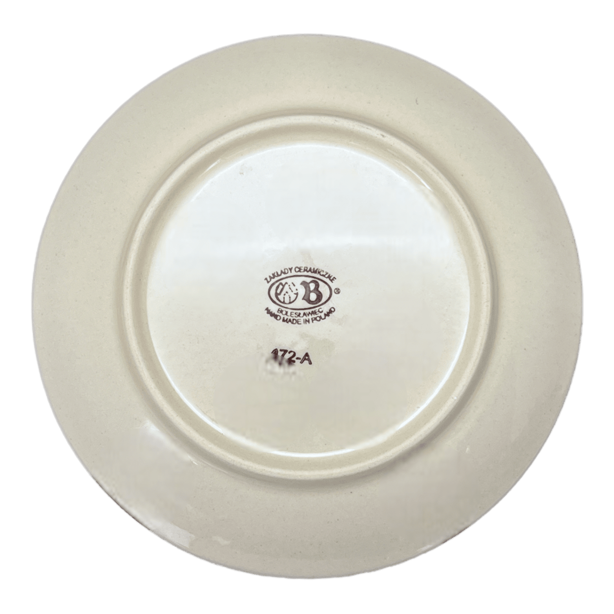 Plate, Round, Dessert, 7.75" in "Swirling Hearts" by Zaklady | Y814-D467