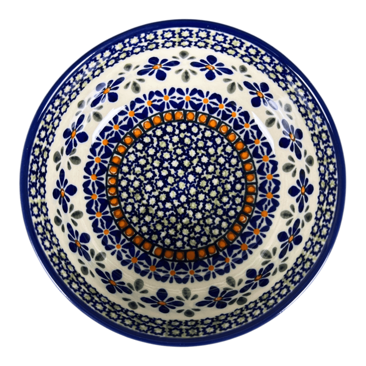 Bowl, Round, Magnolia, 6" in "Emerald Mosaic" by Zaklady | Y833A-DU60