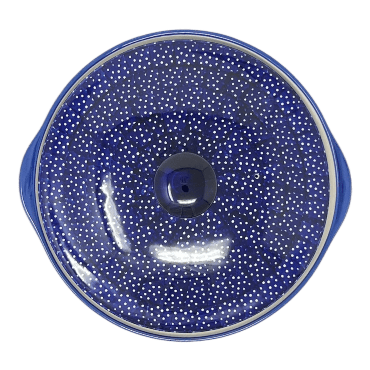 Baker, Round, with Lid, Deep, 8" in "Christmas Chapel" by Manufaktura | Z128T-CHDK