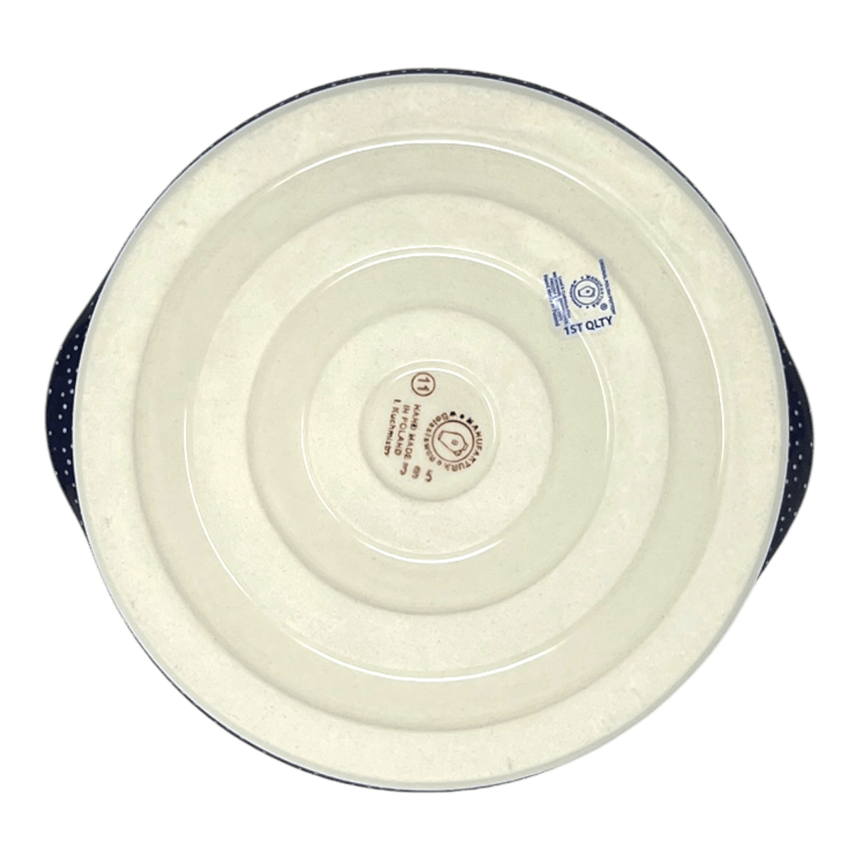 Baker, Round, with Lid, Deep, 8" in "Christmas Chapel" by Manufaktura | Z128T-CHDK