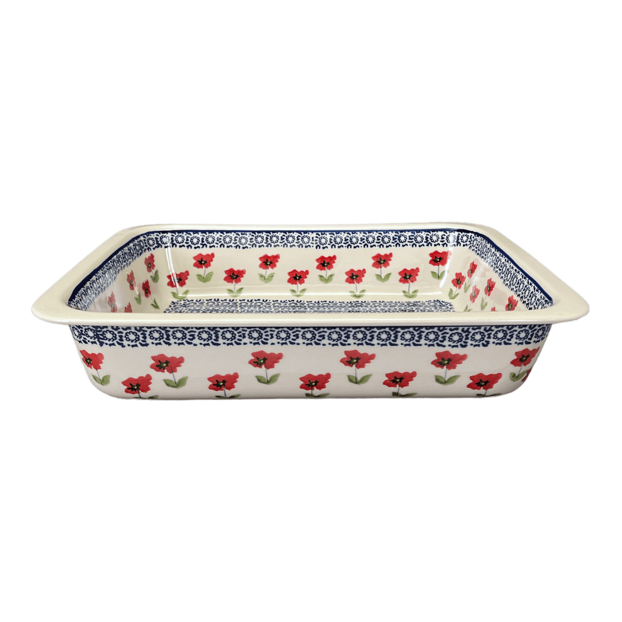 Baker, Lasagna Pan, 11" x 14" in "Poppy Garden" by Manufaktura | Z139T-EJ01