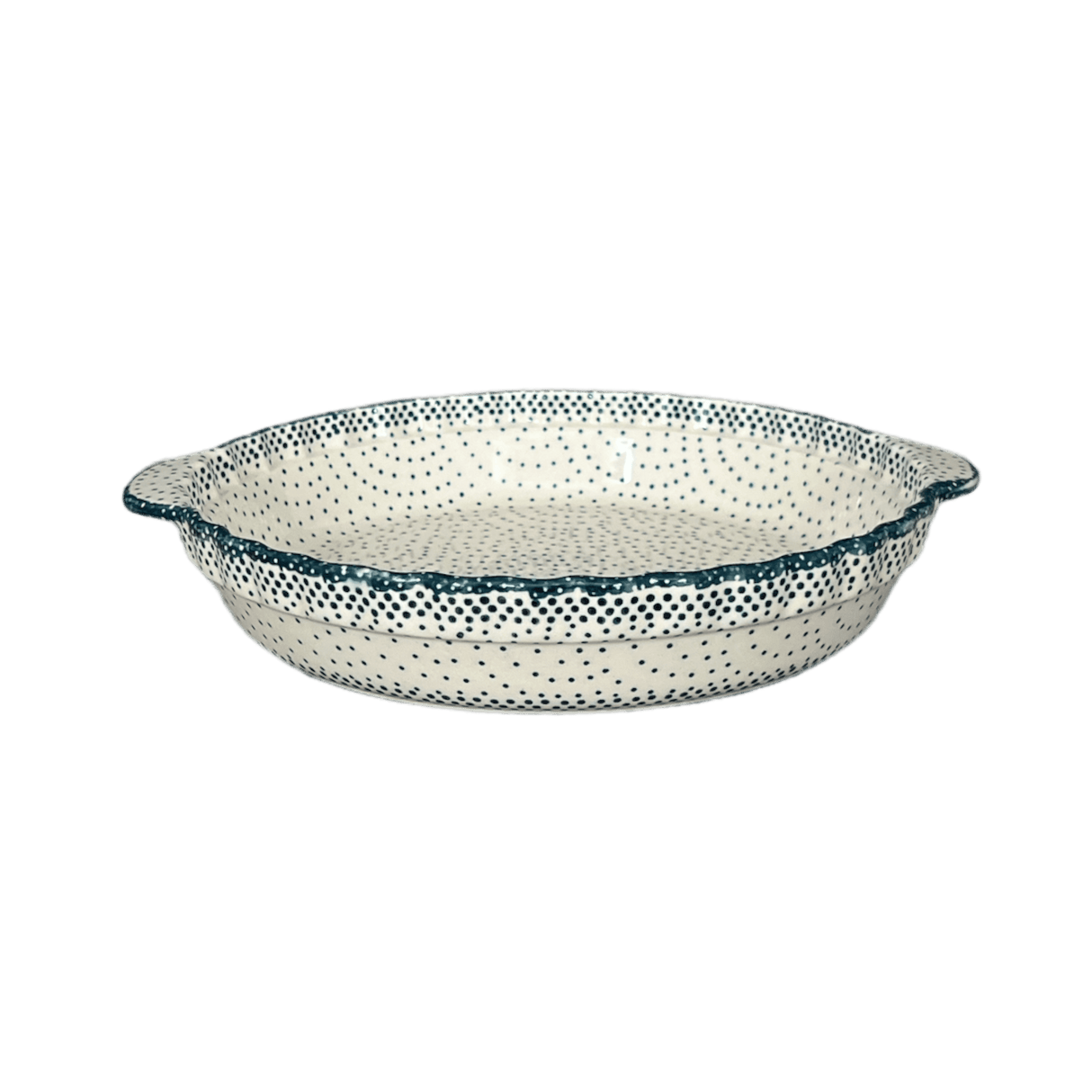 Baker, Round, Pie Plate, Handles, 9.75" in "Misty Green" by Manufaktura | Z148U-61Z