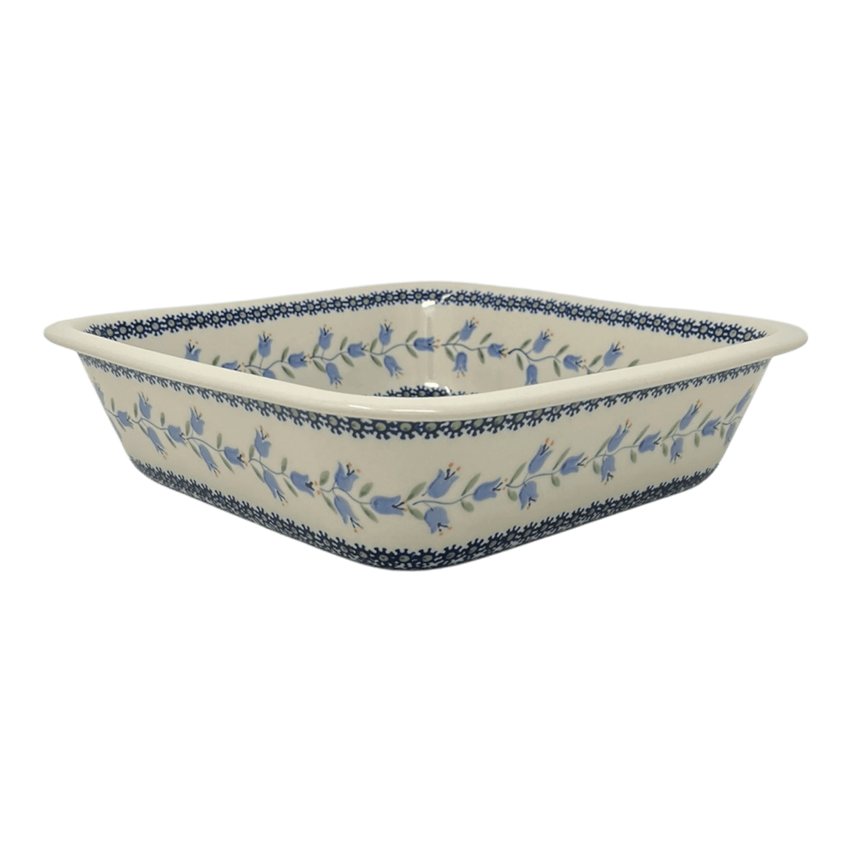 Baker, Square, 11.5" Deep in "Lily of the Valley" by Manufaktura | Z149T-ASD