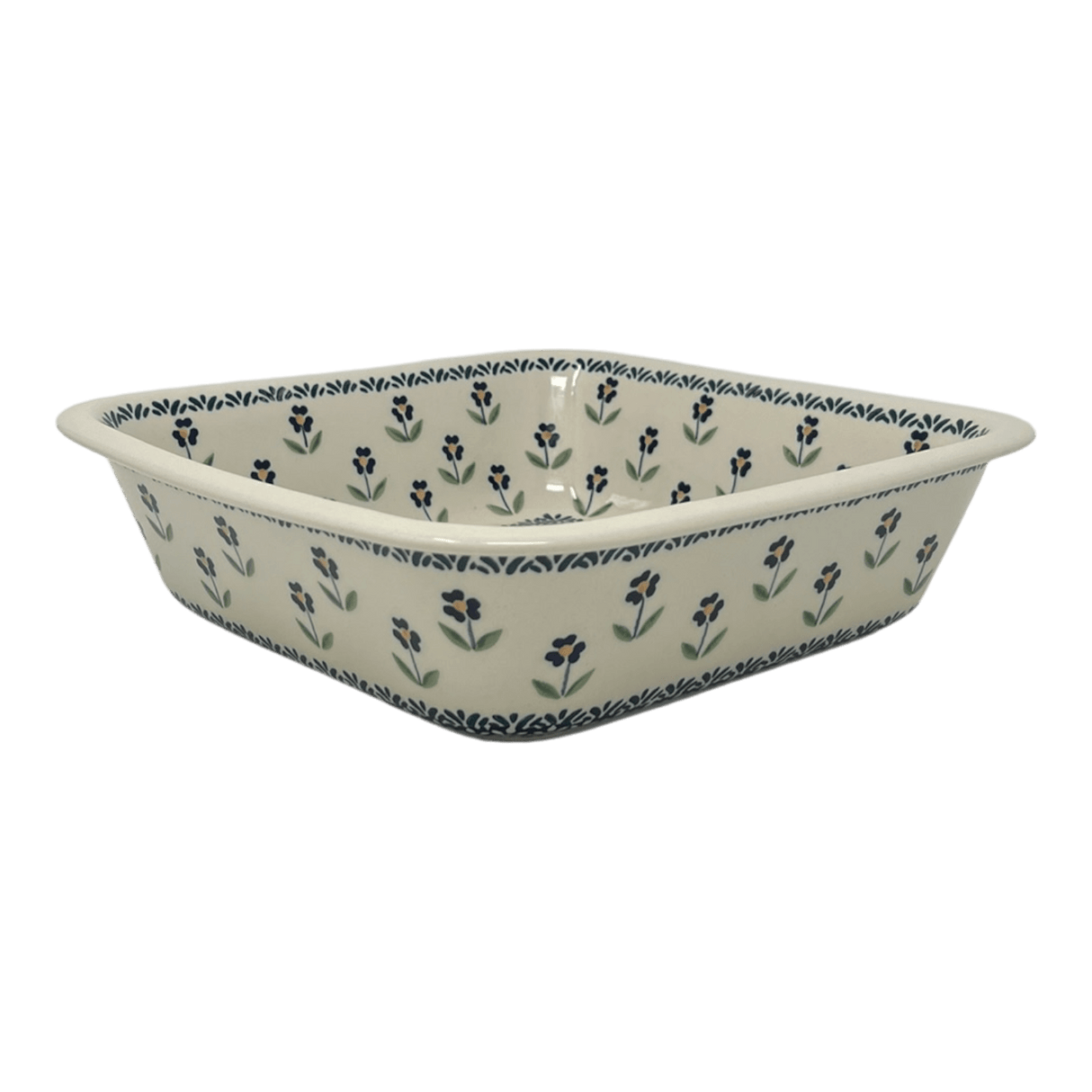 Baker, Square, 11.5" Deep in "Forget Me Not" by Manufaktura | Z149T-ASS