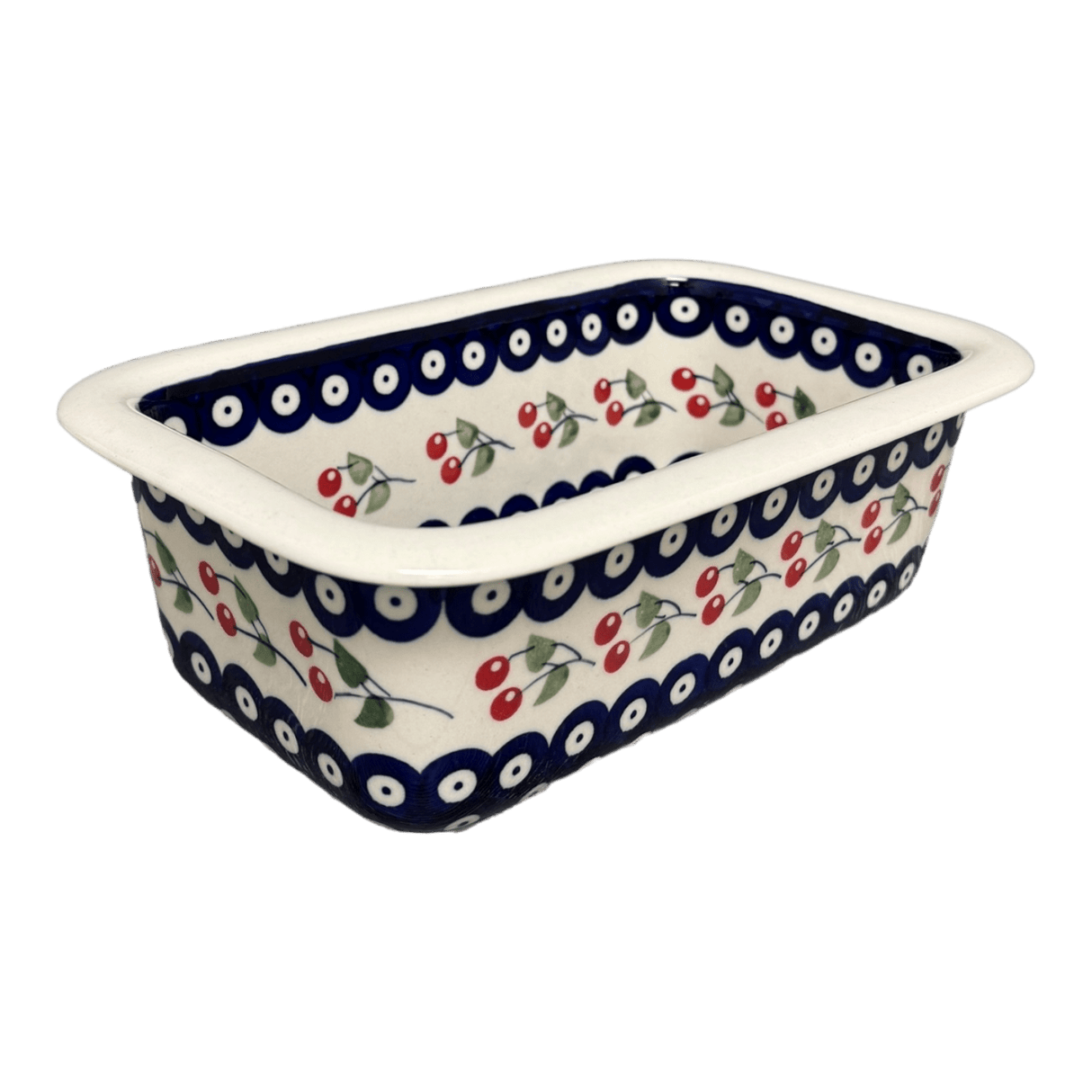 Baker, Bread, 9.5" x 6" in "Cherry Dot" by Manufaktura | Z150T-70WI