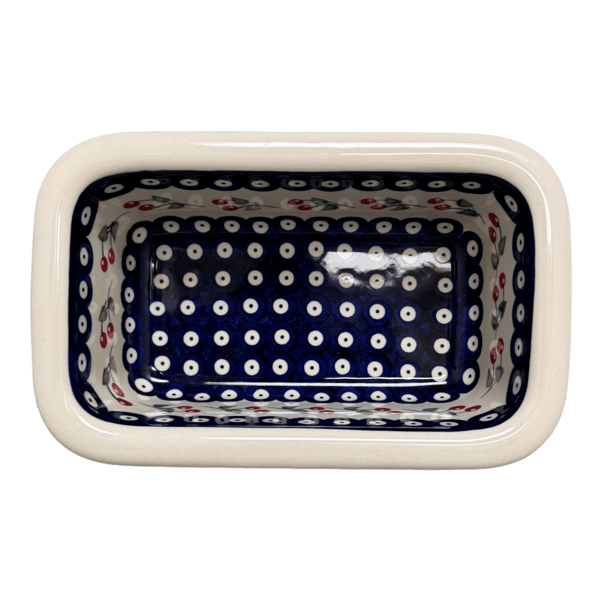 Baker, Bread, 9.5" x 6" in "Cherry Dot" by Manufaktura | Z150T-70WI