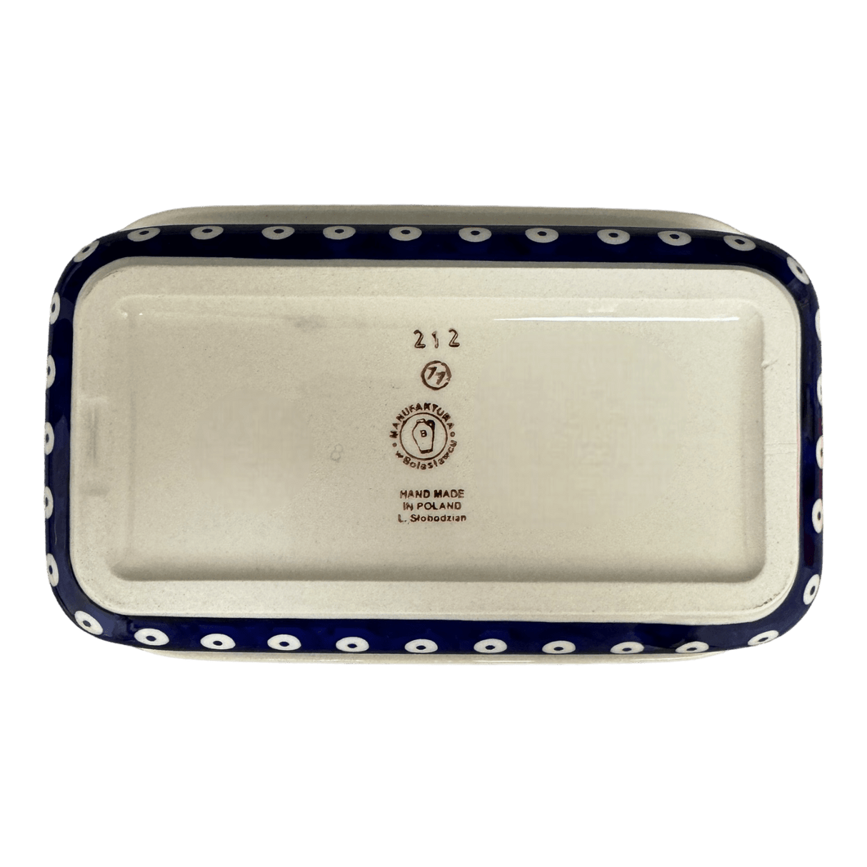 Baker, Bread, 9.5" x 6" in "Cherry Dot" by Manufaktura | Z150T-70WI