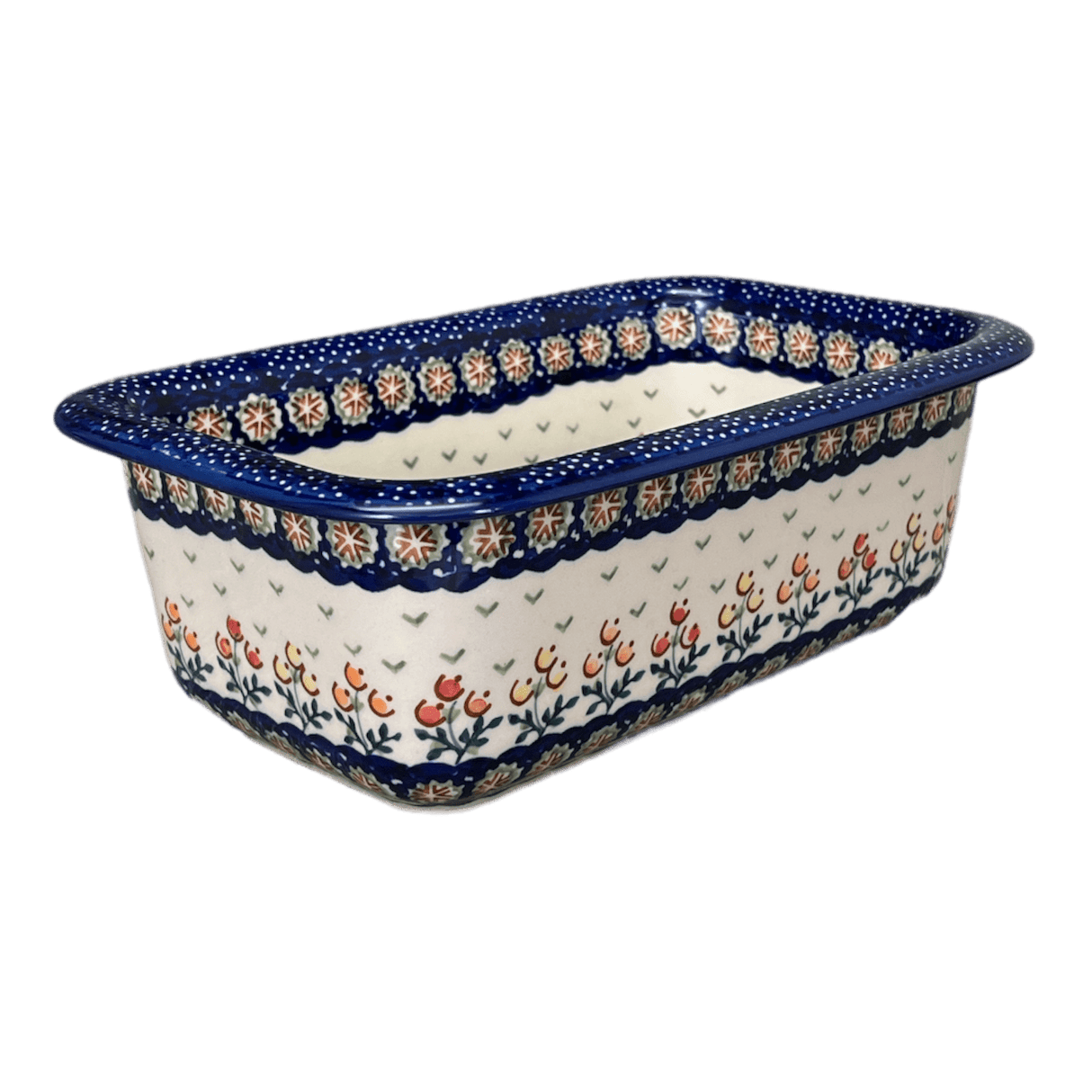 Baker, Bread, 9.5" x 6" in "Floral Spray" by Manufaktura | Z150U-DSO