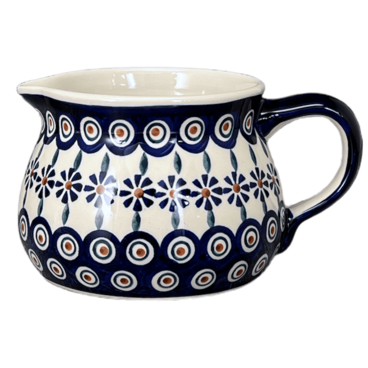 Pitcher, 1 Liter in "Floral Peacock" by Manufaktura | D044T-54KK