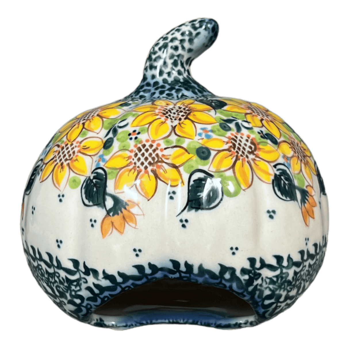 Luminary, Pumpkin, 5.75" in "Sunflower Party" by Galia | GAD33-ASZ1