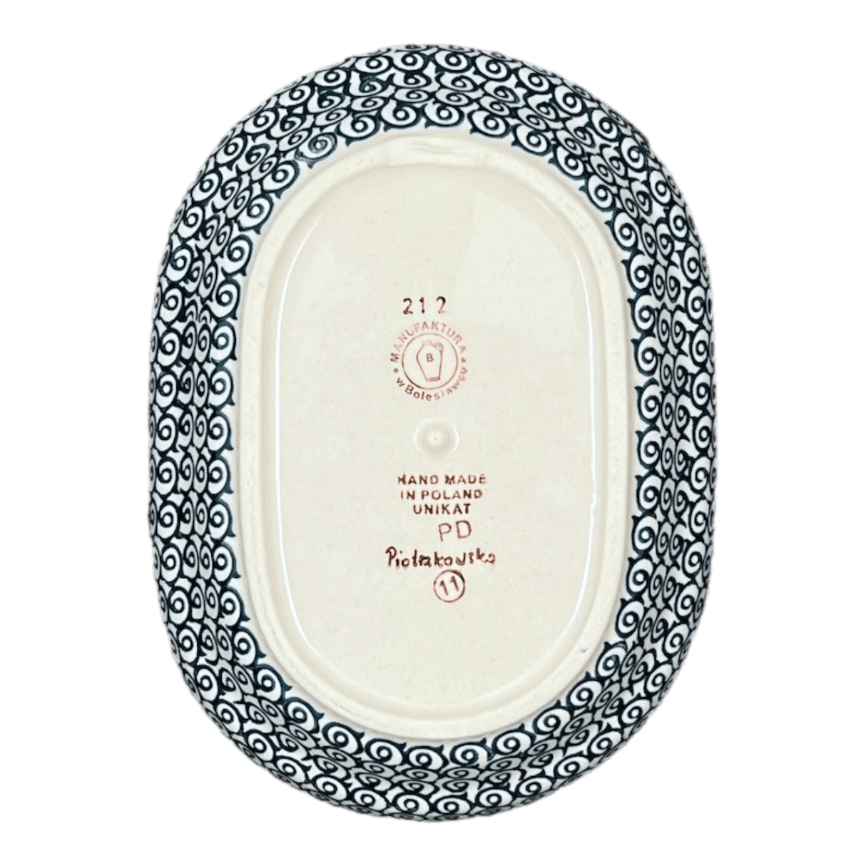 Butter Dish, Fancy, 5" x 7" in "Poppy Paradise" by Manufaktura | M077S-PD01