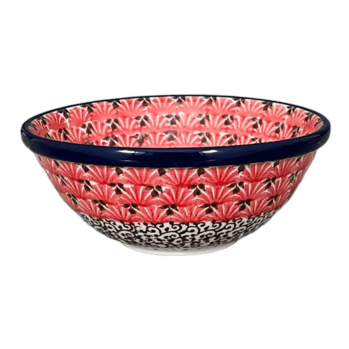 Bowl, Round, 4.75" in "Coral Fans" by Ceramika Artystyczna | A556-2199X