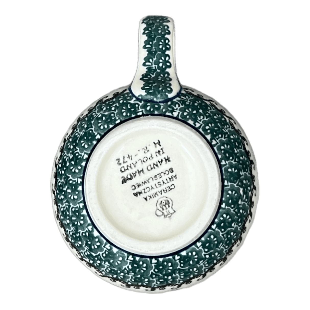 Mug, Belly Mug, 16 oz Large in "Sugar Plums" by Ceramika Artystyczna | A073-2838Q