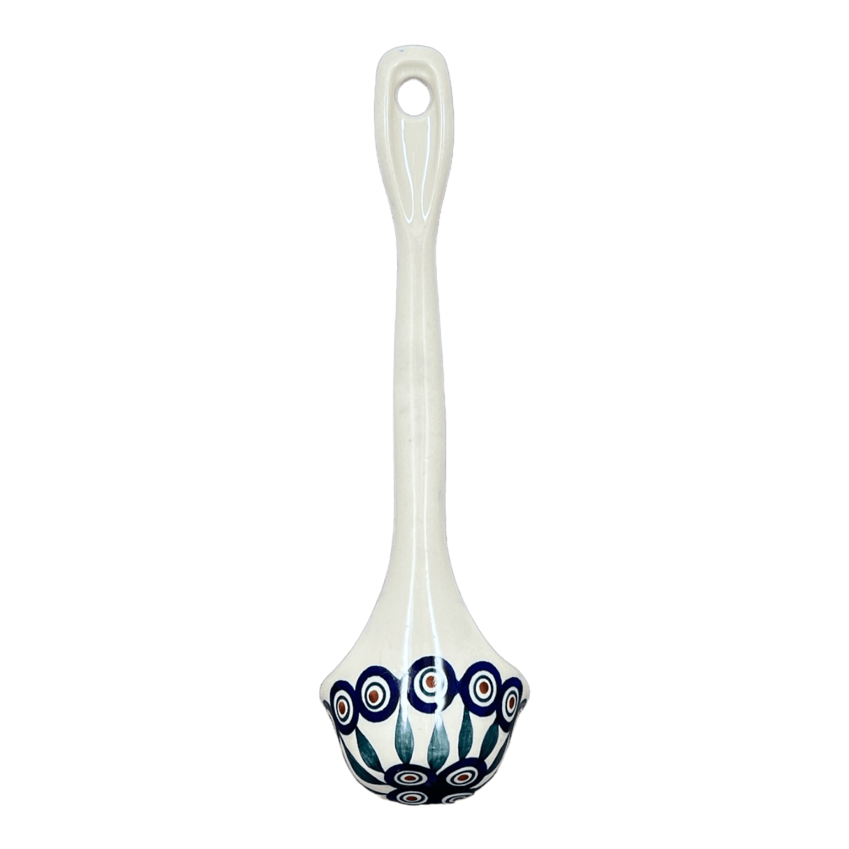 Ladle, Soup, 12" in "Peacock" by Manufaktura | C020T-54