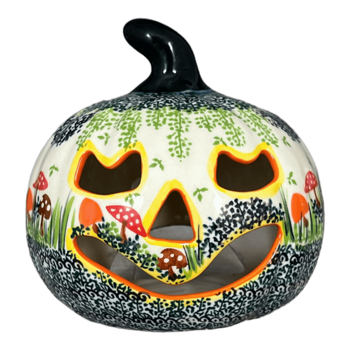Luminary, Pumpkin, 5.75" in "Mushroom Meadow" by Galia | GAD33-ULA3