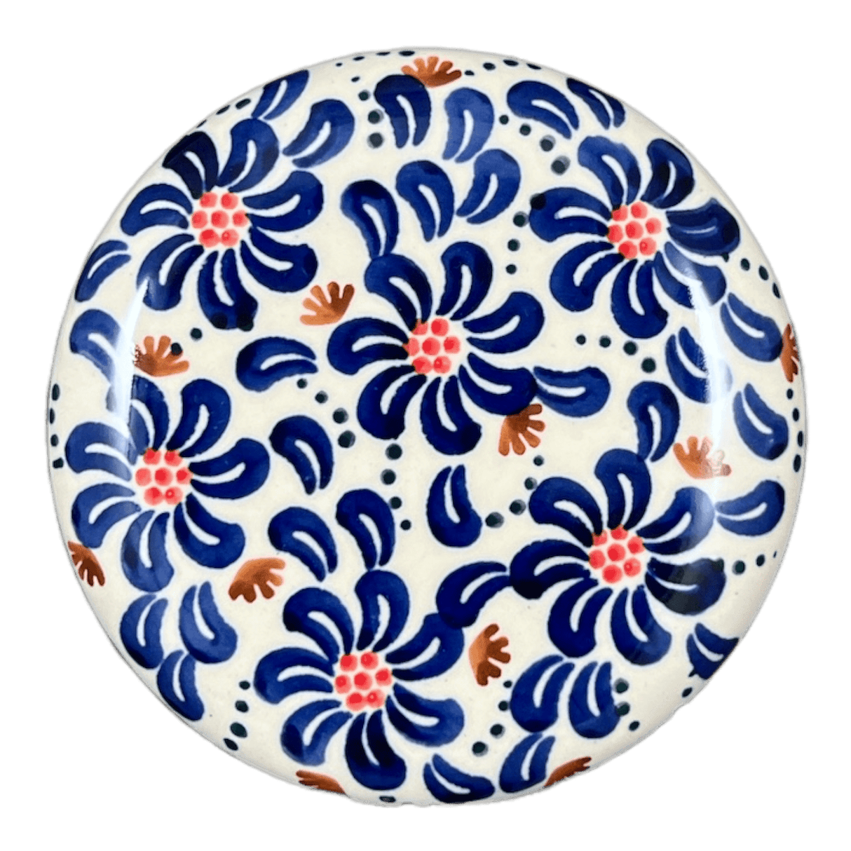 Butter Crock, 4.5" in "Floral Fireworks" by Manufaktura | M136U-BSAS