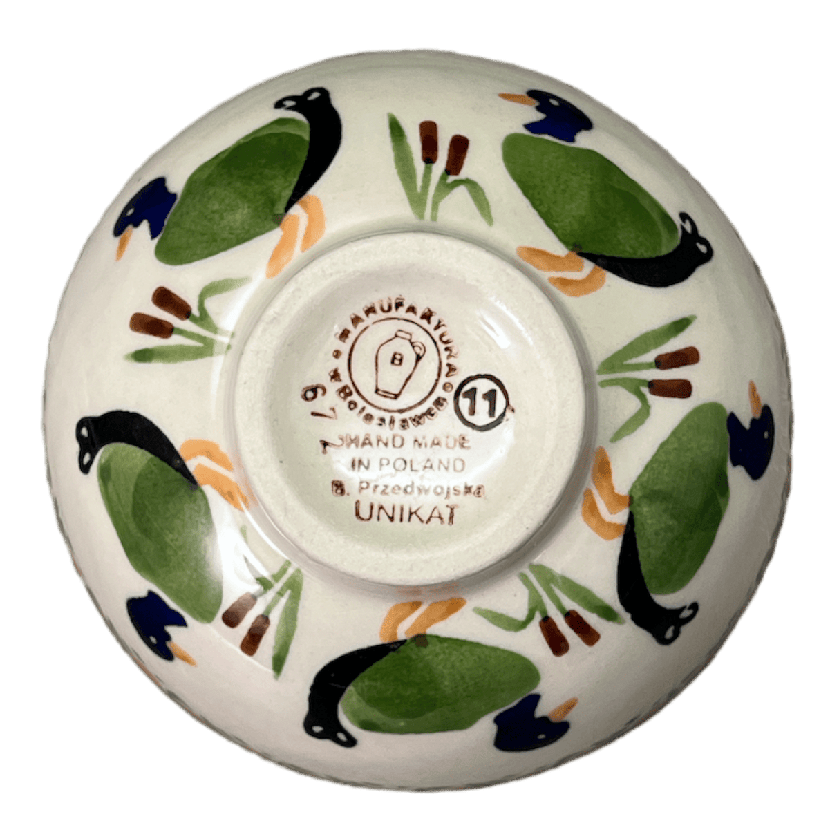 Bowl, Round, Dipping, 4.25" in "Ducks in a Row" by Manufaktura | M153U-P323