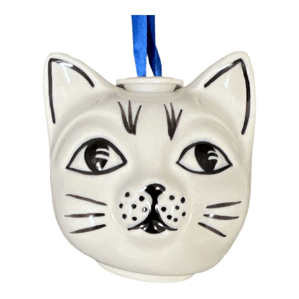 Ornament, Cat Head in "Peaceful Season" by Manufaktura | K142T-JG24