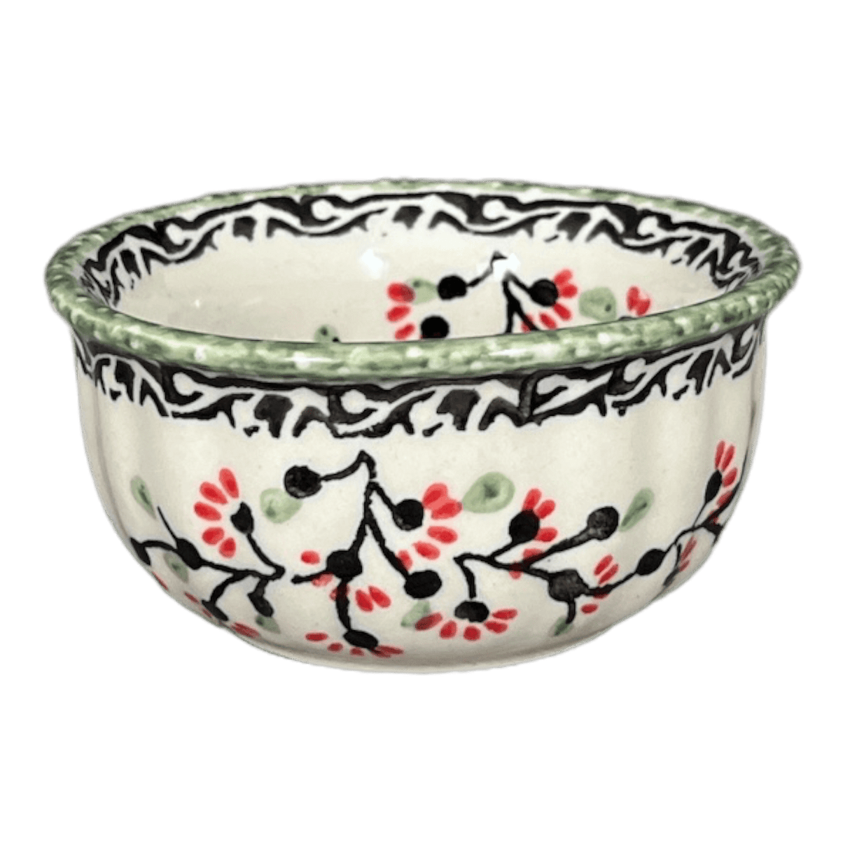 Bowl, Round, 3.5" in "Cherry Blossoms" by Manufaktura | M081S-DPGJ