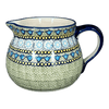 Polish Pottery 1.5 Liter Pitcher (Blue Bells) | D043S-KLDN at PolishPotteryOutlet.com