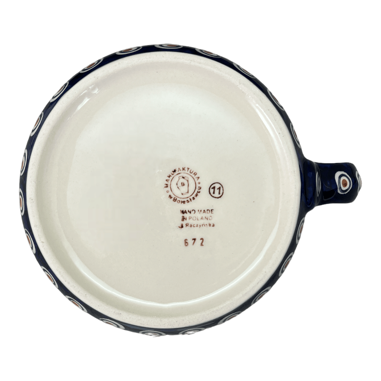 Pitcher, 1 Liter in "Peacock" by Manufaktura | D044T-54