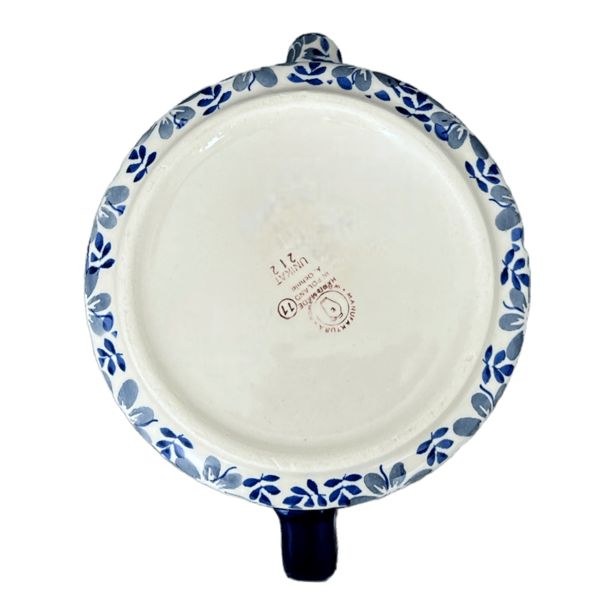Teapot, 0.9 Liter in "English Blue" by Manufaktura | C005U-AS53