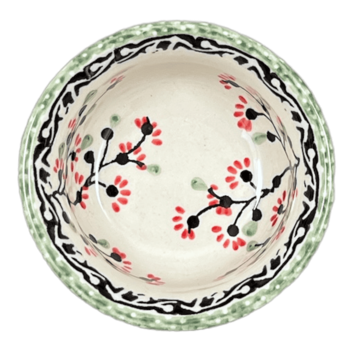 Bowl, Round, 3.5" in "Cherry Blossoms" by Manufaktura | M081S-DPGJ