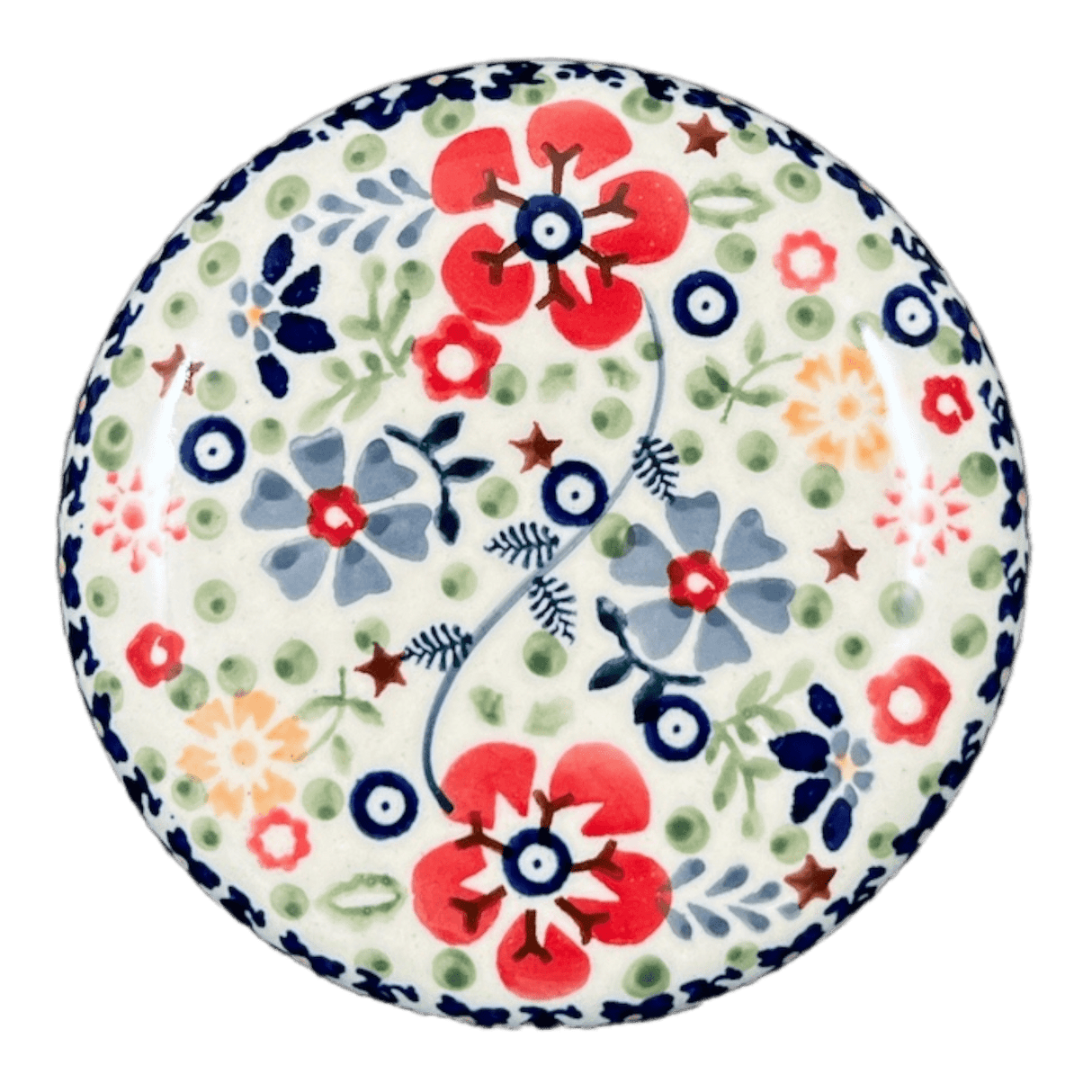 Butter Crock, 4.5" in "Full Bloom" by Manufaktura | M136S-EO34