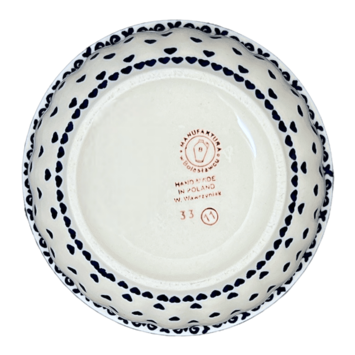 Bowl, Round, 5.5" in "Heartfelt Blue" by Manufaktura | M083T-PS02