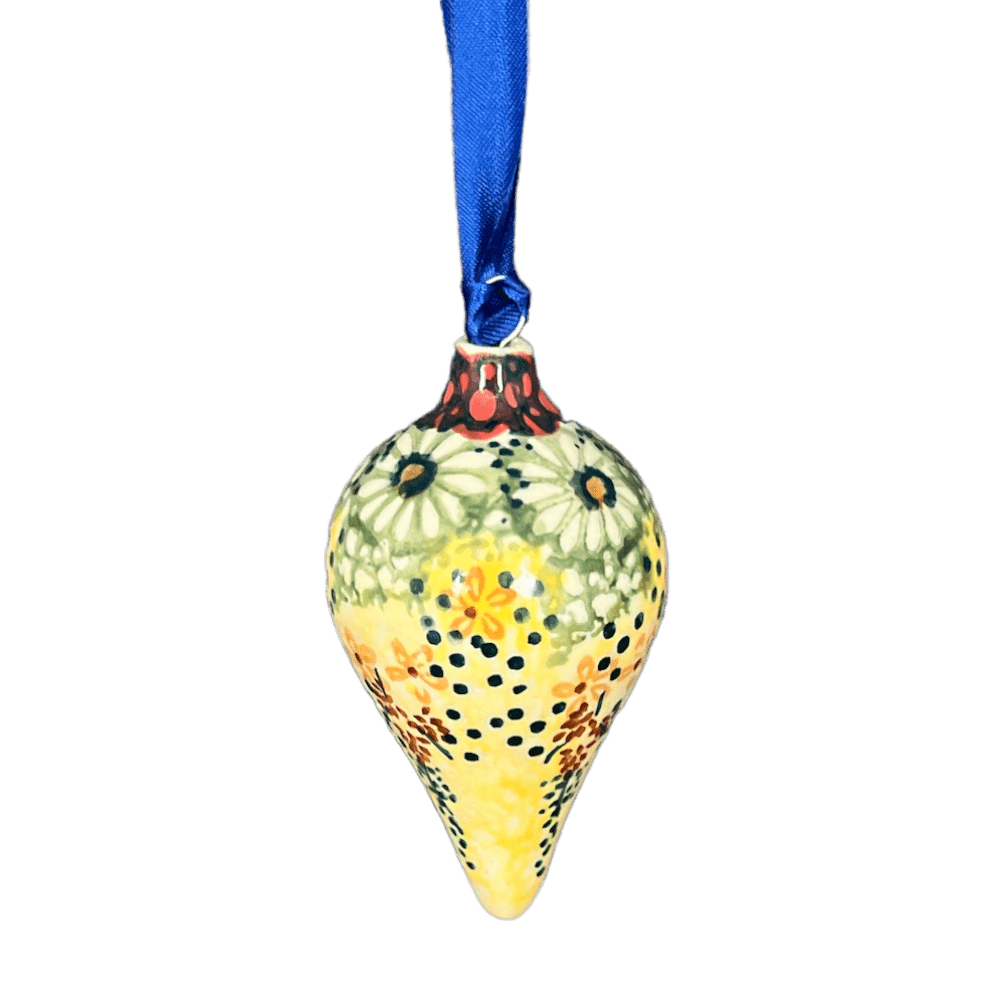 Ornament, Teardrop in "Sunshine Grotto" by Manufaktura | K027S-WK52