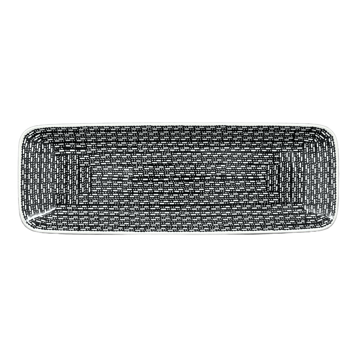 Platter, Rectangular, Long, 19.5" x 6.75" in "Metro" by Manufaktura | P204T-WCZM