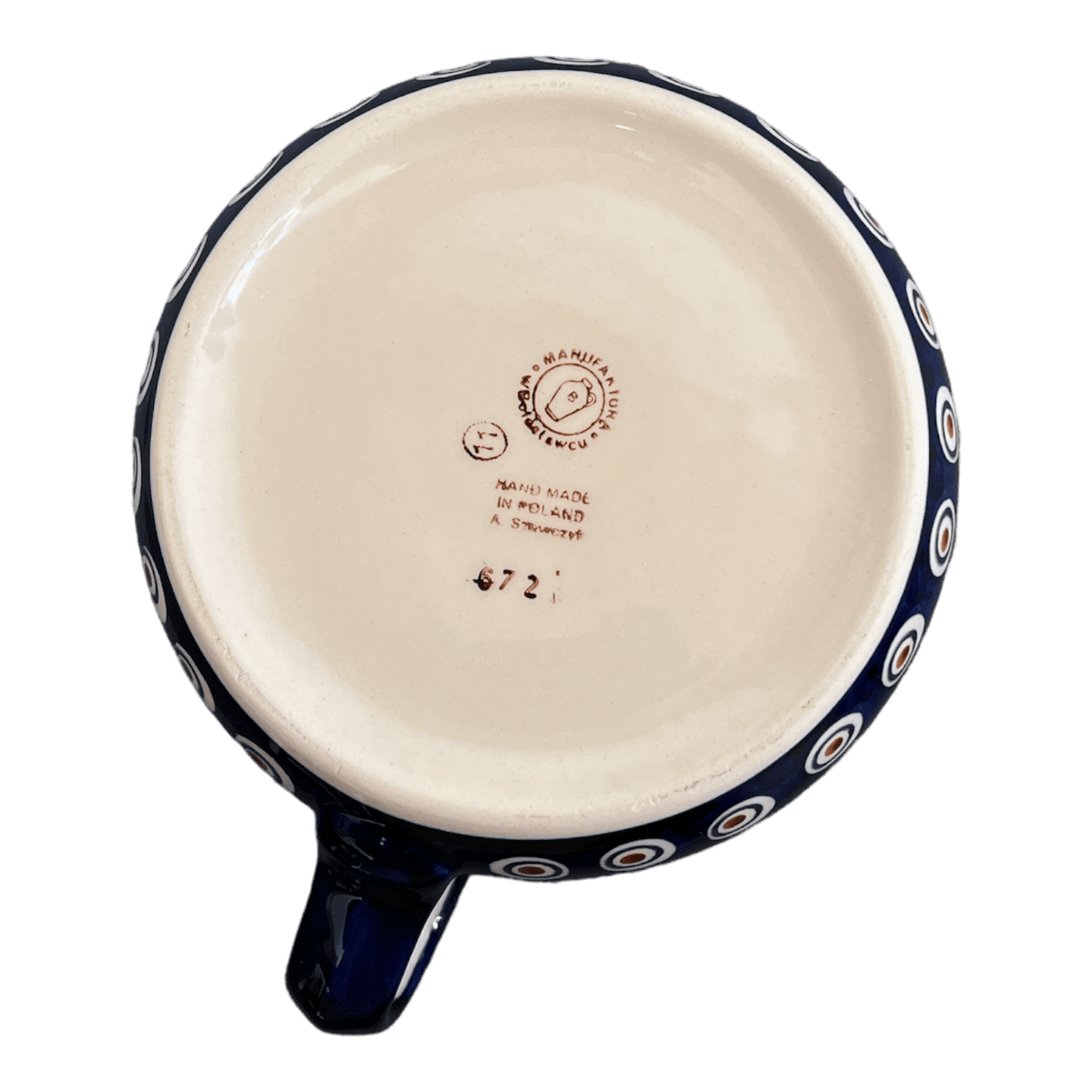 Pitcher, 1 Liter in "Floral Peacock" by Manufaktura | D044T-54KK