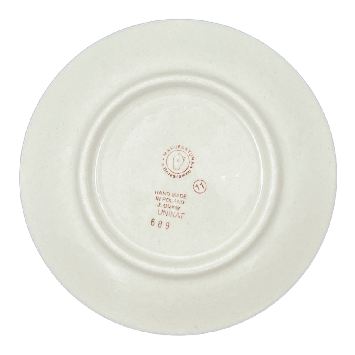 Plate, Round, Dessert, 6.5" in "Festive Forest" by Manufaktura | T130U-INS6