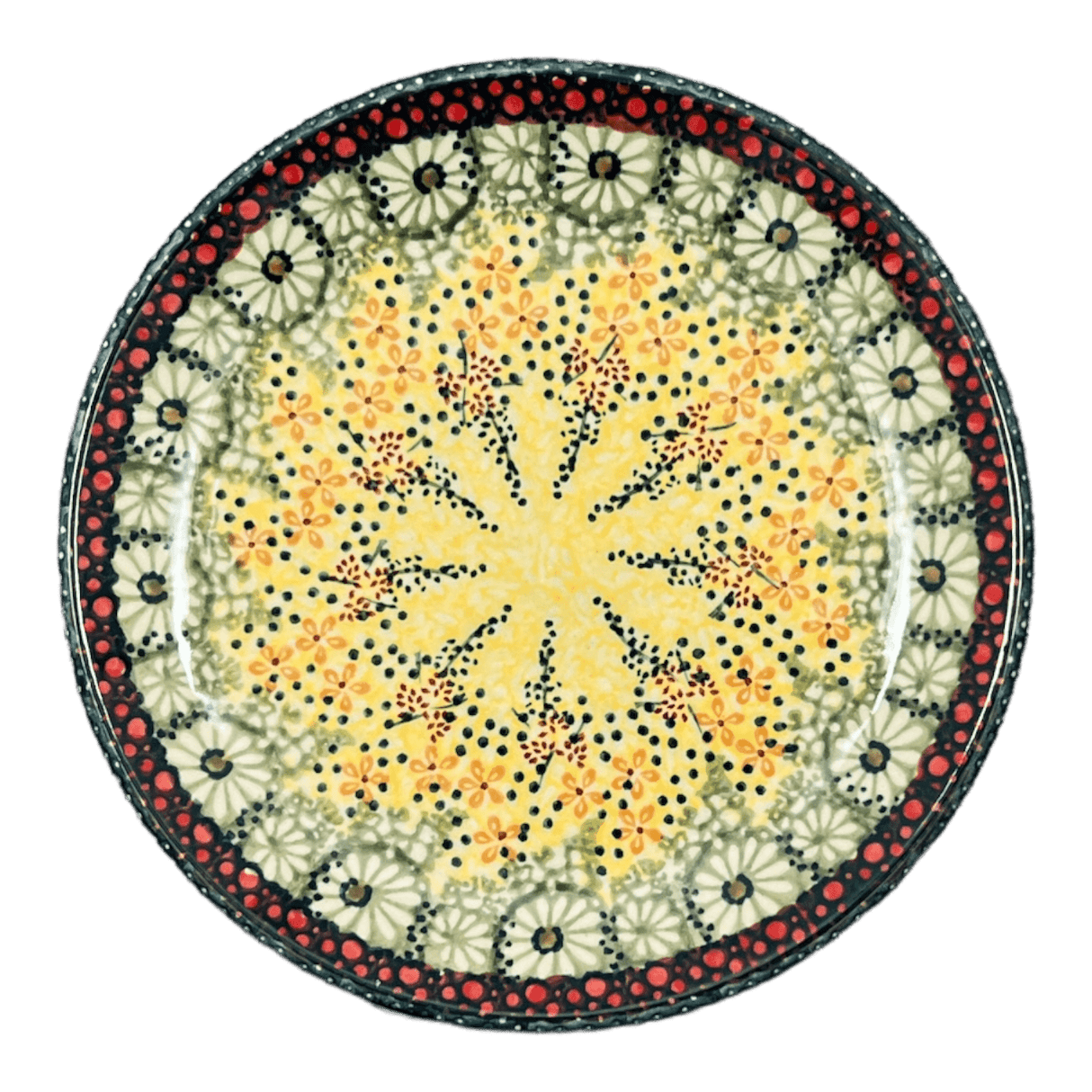 Plate, Round, Dessert, 7.25" in "Sunshine Grotto" by Manufaktura | T131S-WK52