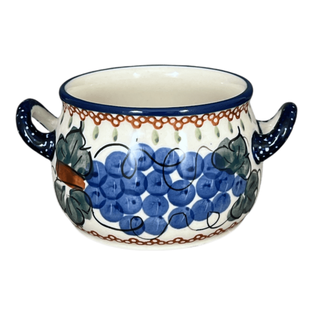 Soup Tureen, Individual, 14 oz in "Tuscan Dreams" by Manufaktura | B006S-DMW