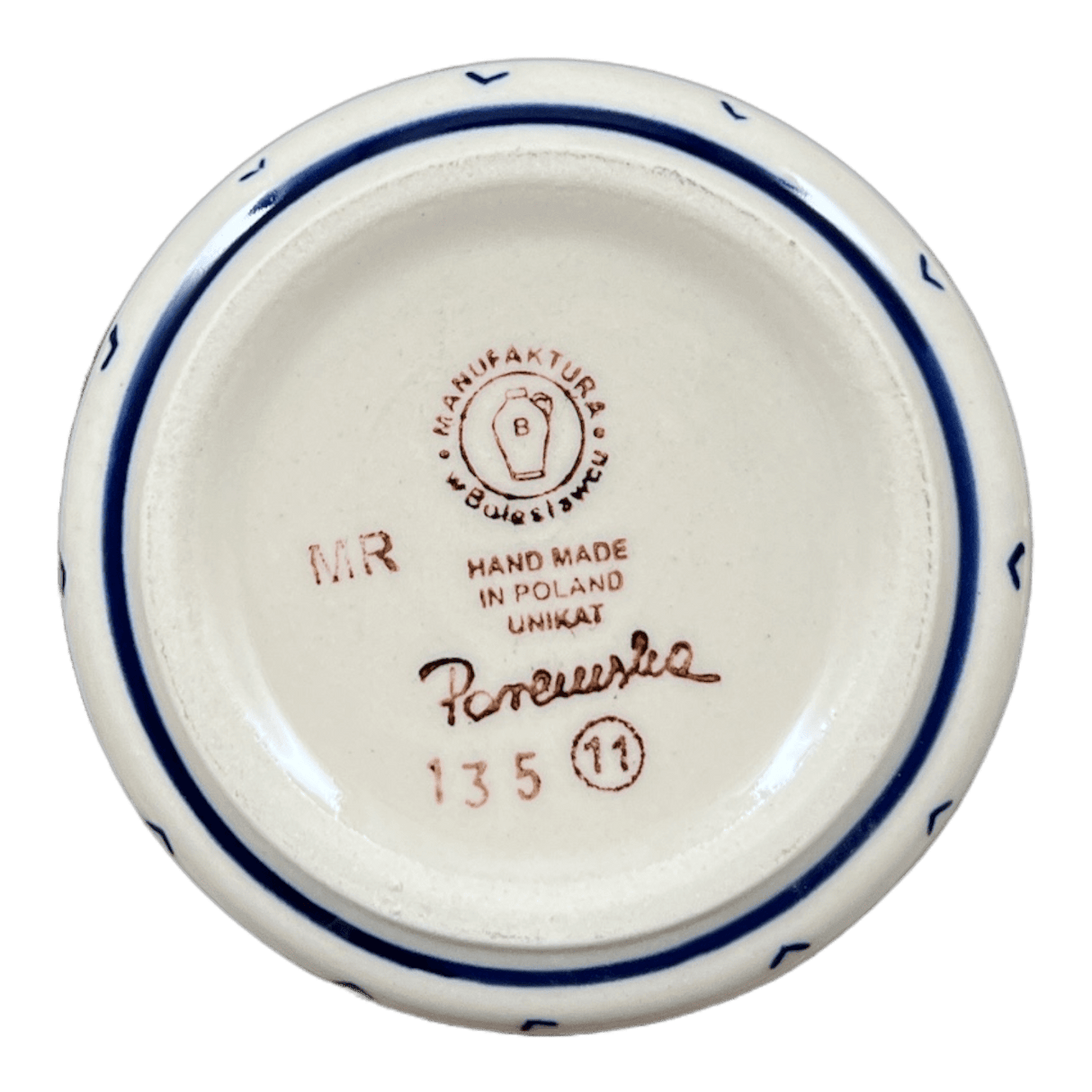 Butter Crock, 4.5" in "Autumn Harvest" by Manufaktura | M136S-LB