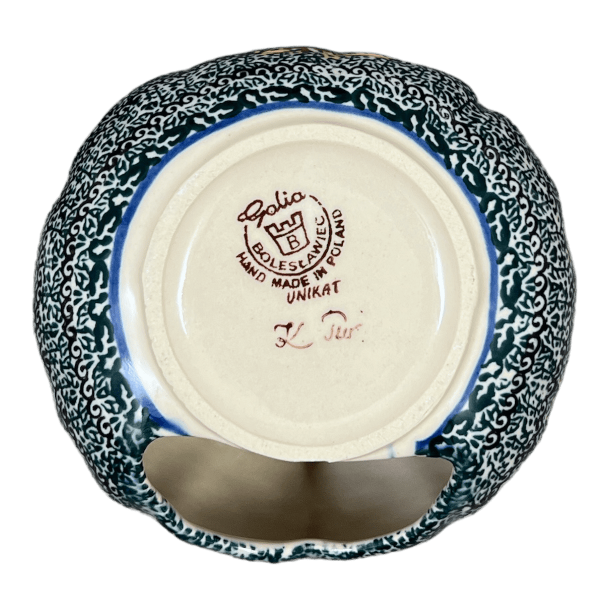 Luminary, Pumpkin, 5.75" in "Mushroom Meadow" by Galia | GAD33-ULA3