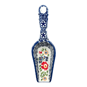 Polish Pottery 6" Scoop (Poppy Persuasion) | L018S-P265 Additional Image at PolishPotteryOutlet.com