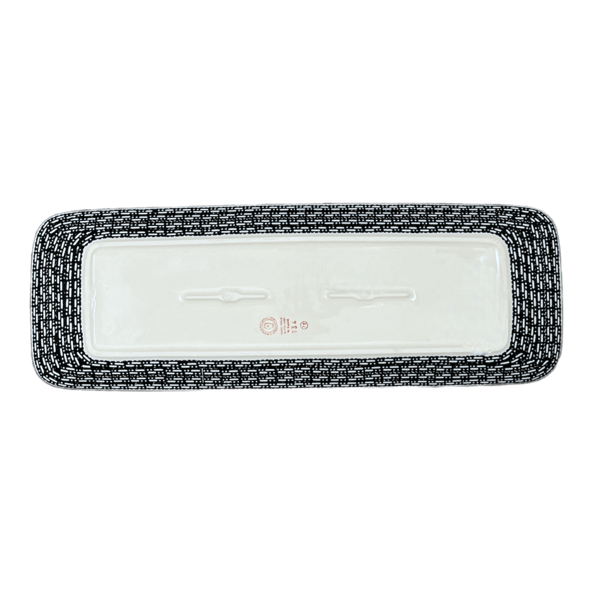 Platter, Rectangular, Long, 19.5" x 6.75" in "Metro" by Manufaktura | P204T-WCZM