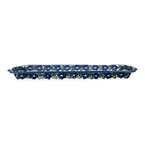 16" x 4.5" Rectangular Tray (Blue Cascade) | NDA203-A31