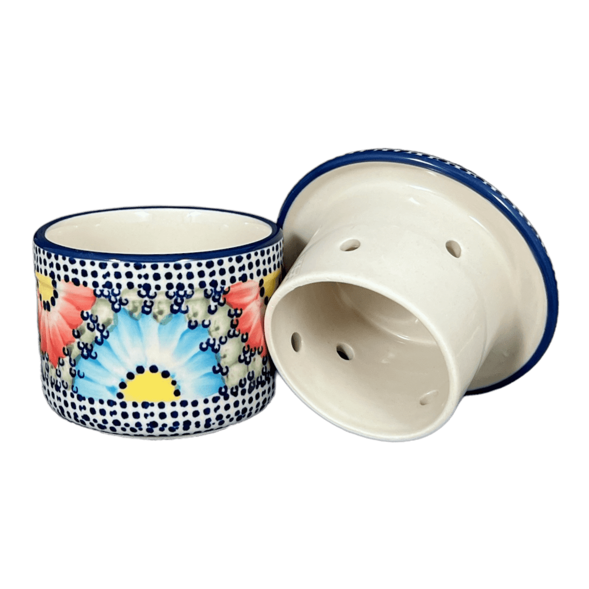 Butter Crock, 4.5" in "Fiesta" by Manufaktura | M136U-U1