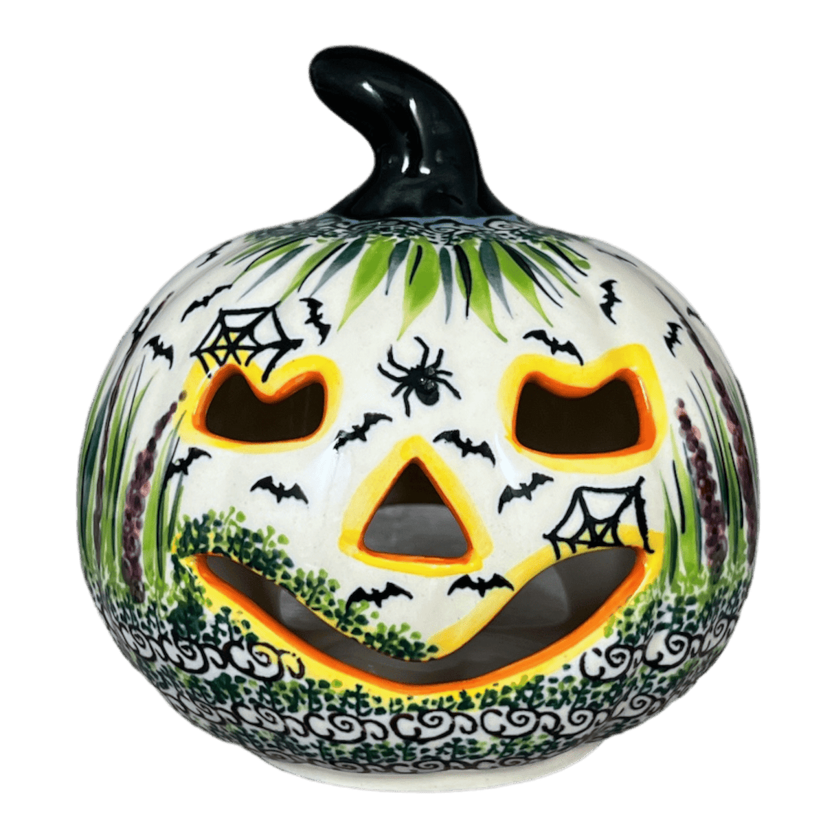 Luminary, Pumpkin, 5.75" in "Spooky Field" by Galia | GAD33-ULA2