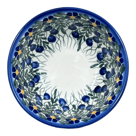 Bowl, Round, 6", WR (WR12B) in "Modern Blue Cascade" by W.R. Ceramika | WR12B-GP1
