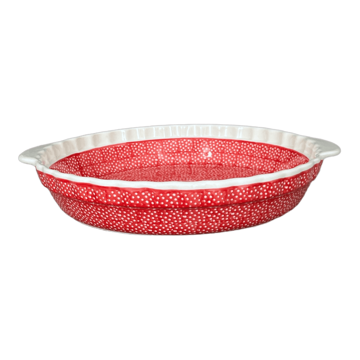 Baker, Round, Pie Baker, Handles, 9.75" in "Red Sky at Night" by Manufaktura | Z148T-WCZE