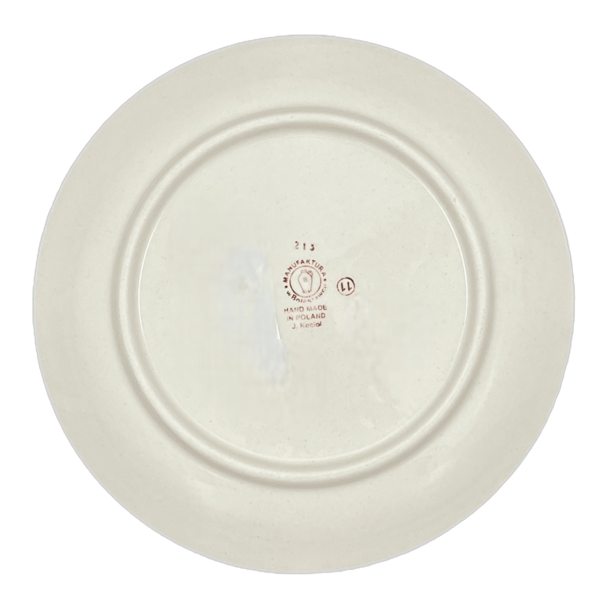 Plate, Round, Salad, 8.5" in "Country Pride" by Manufaktura | T134T-GM13