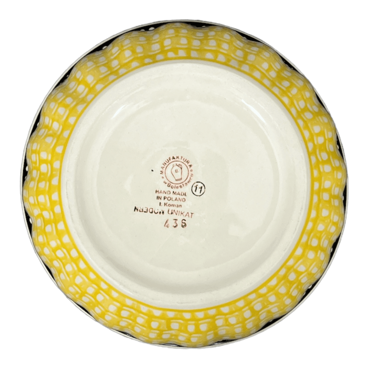 Bowl, Round, 7.75" in "Night Owl" by Manufaktura | M085M-13ZO