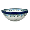 Polish Pottery CA 11" Serving Bowl (Peacock Plume) | A055-2218X at PolishPotteryOutlet.com