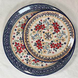 Polish Pottery round plates